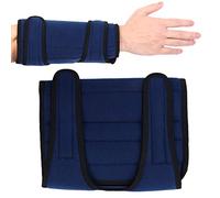 Stabilizzatore immobilizzatore gomito, supporto gomito supporto bretella cinghia supporto stecca supporto fissaggio supporto gomito stabilizzatore traspirante braccio di recupero frattura(Blu)