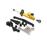 Stabilizzatore per ammortizzatore di sterzo per mo Staffa Di Montaggio Dell'ammortizzatore Stabilizzatore Dello Sterzo Per Motocicletta Per CB650R 2018-2021(Yellow-A)