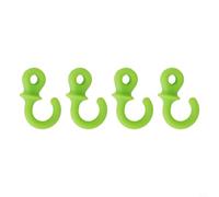 Stabilizzatore per corde, coda di scimmia, 48 pezzi, essenziale per migliorare le prestazioni dell'arco composto (4 pezzi, verde)