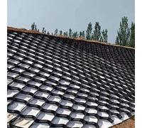 Stabilizzatore per ghiaia spessa 5,1 cm per vialetti e giardini, sistema di ritenzione Geo Grid disponibile nelle dimensioni da 0,9 m a 9,1 m, perfetto per il supporto del paesaggio e il controllo