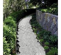 Stabilizzatore per ghiaia spesso 5,1 cm, per vialetti e sentieri, soluzione per griglia di ghiaia da 5 x 6 m