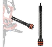 Stabilizzatore per Impugnatura in Fibra di Carbonio, Accessorio Antiurto per Archi Recurve, Compound e a Pulegge, Componente Essenziale per l’Assorbimento delle Vibrazioni nel Tiro con l’Arco(8'')