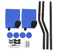 Stabilizzatore per kayak gonfiabile, kit di stabilizzatori per kayak, stabilizzatore per canoa gonfiabile con staffe galleggianti per la pesca, lo stand-up paddle e i principianti, (Blu)