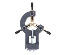Stabilizzatore per Mini Tornio, Lunetta Fissa per Tornio per Legno in Metallo per Mini Tornio WM-210 8x16, MX-210, 210x400, 210x750, Design a 3 Contatti, Lunetta Fissa in Metallo