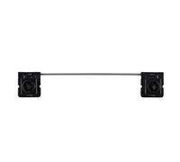 Stabilizzatore per montaggio su piastra nera liscia e silenziosa 2U 6U 6.25U Stabilizzatori per tastiera personalizzati per una digitazione stabile