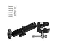 Stabilizzatore per motore da traina in alluminio marino per barche con rotaie da 0,6" a 2" Stabilizzatore per staffa di montaggio per braccio di supporto per motore da traina regolabile in altezza da