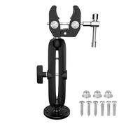 Stabilizzatore per Motore Elettrico - Supporto in Lega di Alluminio per Motore Elettrico,Morsetto di Supporto Regolabile Anti-Vibrazione a 360 Gradi per Albero per Kayak, Barche e Motoscafi