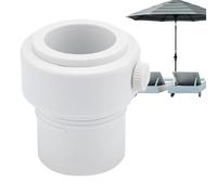 Stabilizzatore per Ombrello - Adattatore per ombrello, custodia, 8 pezzi Base per Ombrello da esterno Parti di ricambio per 'ombrellone Supporto per il foro per ponte giardino