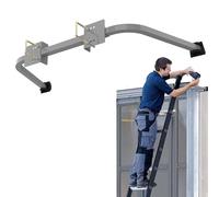 Stabilizzatore Per Scale Resistenti - Separatore A Parete Per Grondaie | Grande Barra Di Supporto In Acciaio Per La Sicurezza Delle Estensibili, Strumenti Di Equilibrio Anti -Slip