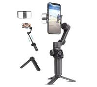 Stabilizzatore per smartphone a 3 assi con tracciamento degli oggetti, design pieghevole portatile per una registrazione video fluida su YouTube e TikTok