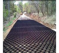 Stabilizzatore per vialetto Geogrid da 2 pollici, griglie di ghiaia da 0,9 m a 9,1 m, per autocarri leggeri, parcheggi e controllo del suolo, soluzioni per la gestione dei fanghi pesanti.