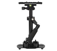 Stabilizzatore per videocamera, Stabilizzatore per fotocamera reflex portatile, Stabilizzatore per assorbimento degli urti, anti-vibrazioni, bilanciamento rapido, Panoramica e