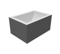Stabilizzatore Ruote Carrello per Ruote 50mm - Supporto Anti-Spostamento Blocco