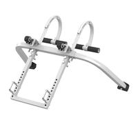 Stabilizzatore scala Argento Ganci per scala per tetto in acciaio Estensione del tetto robusto adattatore da tetto universale (43x41x12cm)