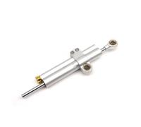 Stabilizzatore Sterzo Accessori Per La Modifica Della Motocicletta Ammortizzatore Universale Corto 258 Mm Tampone Stabilizzatore Dello Sterzo(WHITE)