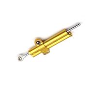 Stabilizzatore Sterzo Accessori Per La Modifica Della Motocicletta Ammortizzatore Universale Corto Da 258 Mm Tampone Stabilizzatore Dello Sterzo(YELLOW)