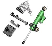 Stabilizzatore sterzo Compatibile Con Per NINJA Per EX250 2008-2012 Ammortizzatore per moto Controllo della stabilità dello sterzo Staffa di montaggio(NO.5)