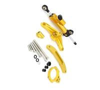 Stabilizzatore Supporto Di Montaggio Ammortizzatori Lineari Stabilizzatori Per Moto Set Staffe Per Sterzo Per FZ1 Per 2006-2015(YELLOW B)