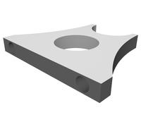 Stabilizzatore Supporto Monitor per DIGITUS Schermi Pesanti 75x75 M4 Staffa