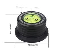 Stabilizzatore Universale per Dischi in Vinile LP - Peso Clamp per Giradischi