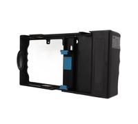 Stabilizzatore video per fotocamera del telefono per iPhone 12, 13 e modelli Huawei. Design con due impugnature e viti di bloccaggio anticaduta.