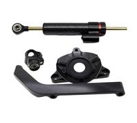 Stabilizzatori e Ammortizzatori per Moto Per Per Z1000 2014 2015 2016 2017 CNC Moto Ammortizzatore Sterzo Stabilizzatore Staffa Supporto Montaggio Kit Moto Ammortizzatore(Black B)