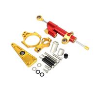 Stabilizzatori e Ammortizzatori per Moto Staffa Stabilizzatrice Ammortizzatore Sterzo Regolabile Per Motocicletta Per X-ADV750 2017- Per NSS750 2021-(Yellow-E)
