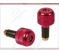 Stabilizzatori manubrio moto. 2 contrappesi universali Ø 13-17mm 50 grammi