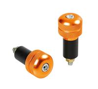 STABILIZZATORI MANUBRIO MOTO UNIVERSALI CONTRAPPESI BILANCIERI ALLUMINIO ARANCIO