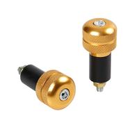 Stabilizzatori Manubrio Moto Universali Oro Alluminio CNC Antivibrazione 17-23mm