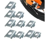 Stabilizzatori per bicicletta, ruote da allenamento per bicicletta, stabilizzatore per ruota da allenamento, 10 pezzi, barra per treni, facile da installare, per il posizionamento delle ruote della