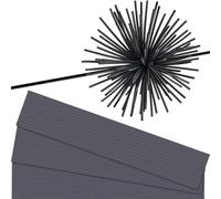 Stabilizzatori per corde dell'arco 2 paia per un efficace controllo delle vibrazioni e una migliore precisione negli archi ricurvi e tradizionali