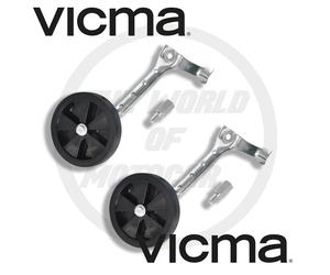 STABILIZZATORI/ROTELLE VICMA/1403 BICICLETTE UNIVERSALE CORRIDOI 120 MM X BICI
