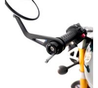 Stabilizzatori/tamponi manubrio Triumph Bonneville Bobber 17 specchi bar-end R&G