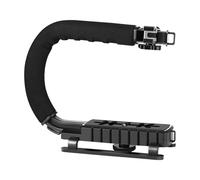 Stabilizzazione della maniglia per azioni video - Stabilizzatore portatile con supporto per artigli freddi per tutte le fotocamere reflex digitali di liquidi e stencil ridotto durante la camminata o