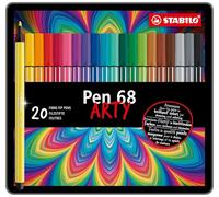 Stabilo 135218 Pennarello Pen 68, Confezione da 20 Pezzi
