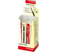 STABILO 2/046-02 ricaricatore di penna Medio Nero 10 pz NEW