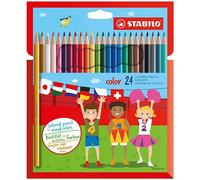 STABILO Pastelli colorati Stabilo Color – mina 2,5 mm – astuccio 24 colori