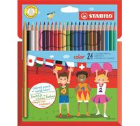 STABILO Pastelli colorati Stabilo Color – mina 2,5 mm – astuccio 24 colori
