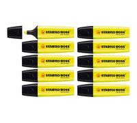STABILO 70/24 Evidenziatore BOSS ORIGINAL Confezione Da 10 Giallo