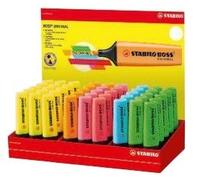STABILO Espositore Boss 70/45-1 – 45 evidenziatori Boss Original, 6 colori assortiti