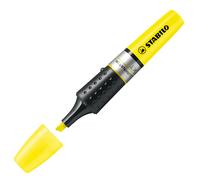Evidenziatore Stabilo Luminator - 494555 Evidenziatore colore giallo con tratto 2-5 mm e punta da 2-5 mm a scalpello in confezione da 1 Pz.