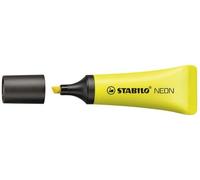 Evidenziatore stabilo Neon - punta a scalpello - tratto da 2,0-5,0mm - colore giallo - Stabilo