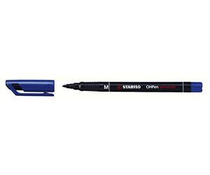 Stabilo - 843/41 - Stabilo OHPen universal permanente colore blu punta media 1mm per lucidi superfic