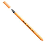 STABILO - 88-054 - Fineliner Point 88 - tratto 0,4mm - arancio neon 054 - Stabilo - 70756 - Conf. da 10 Pz.