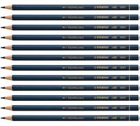 Stabilo All - Matita colorata per tutte le superfici - Confezione da 12 - Blu