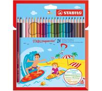 Stabilo Aquacolor 24 matite colorate