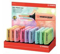 STABILO BOSS ESPOSITORE DA 45 PEZZI COLORI ASSORTITI PASTELLO