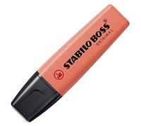 Stabilo BOSS Evidenziatore, Mellow Coral Rosso, Pastello