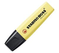 Stabilo Boss Evidenziatore Standard, Giallo( Crème De Jaune), 1 Pezzo